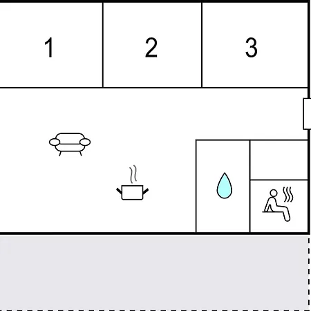 Beautiful In With Sauna Prázdninový dům Ølsted