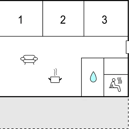 Prázdninový dům Beautiful In With Sauna Ølsted